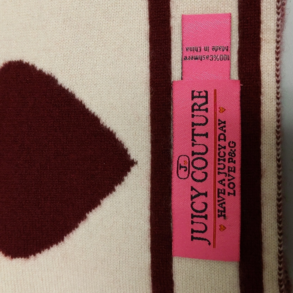 Juicy Couture Cashmere Scarf - Picture 3 of 7
